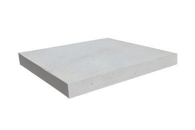 Tampa quadrada de concreto
